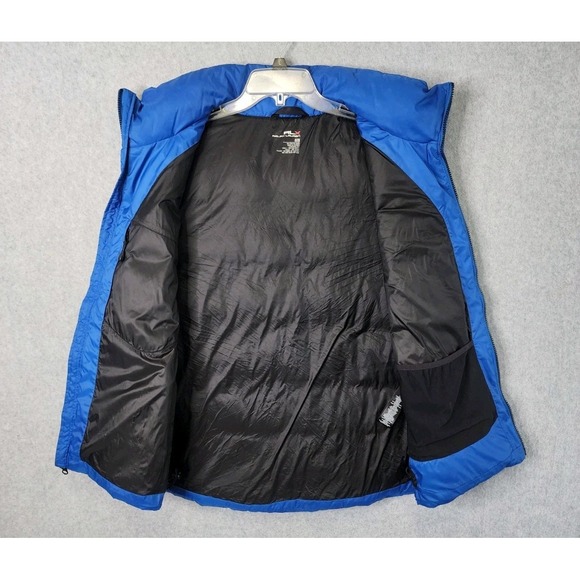 RLX Ralph Lauren‎ Men's XL Down Puffer Vest Golf Full Zip Fishing Casual Blue - Picture 9 of 12